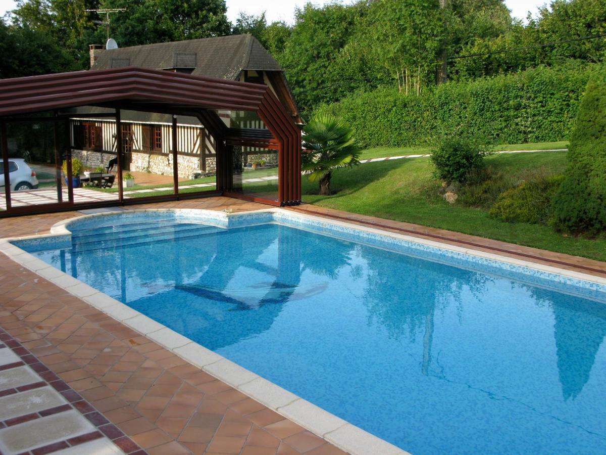 Вилла Maison Avec Piscine A Honfleur Genneville Экстерьер фото